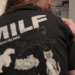 Did you read my shirt❓ What does M.I.L.F stands for again❓❓🤭🤭